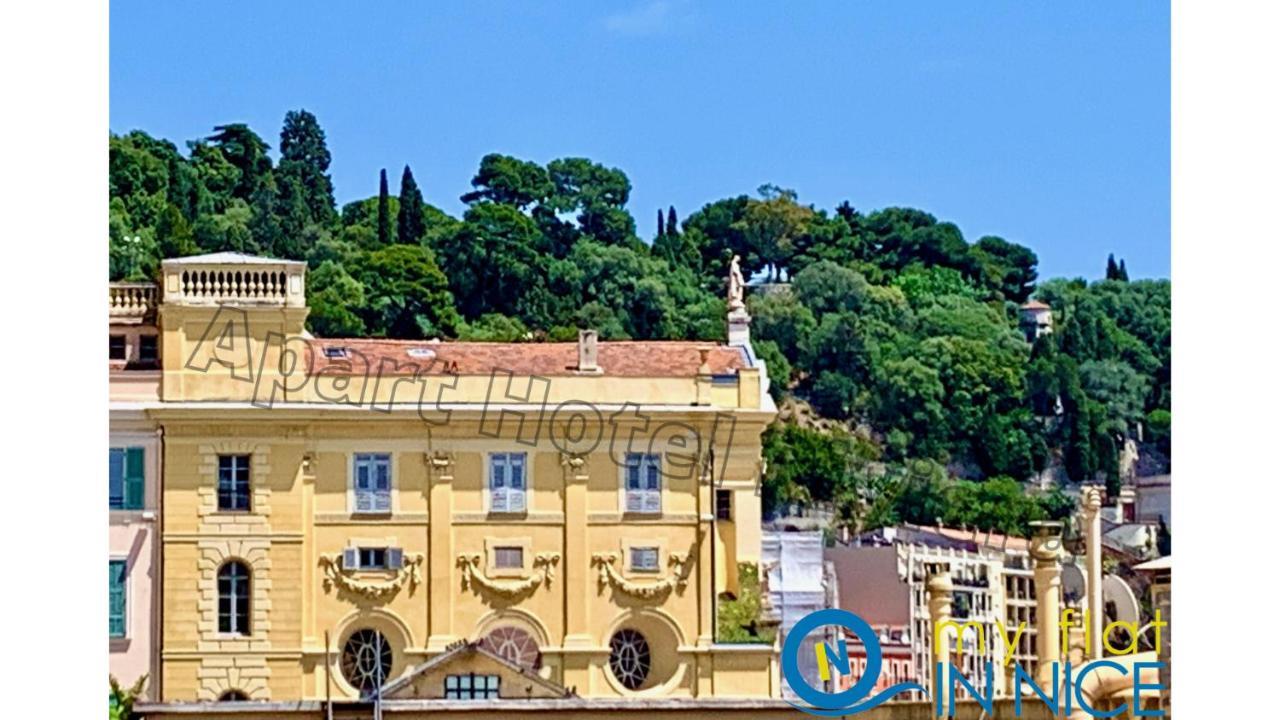 Aparthotel Riviera Nice Cote D'Azur - Old Town - Studio Ac - Sea View - 50M Promenade Des Anglais- La Maison Linda ภายนอก รูปภาพ