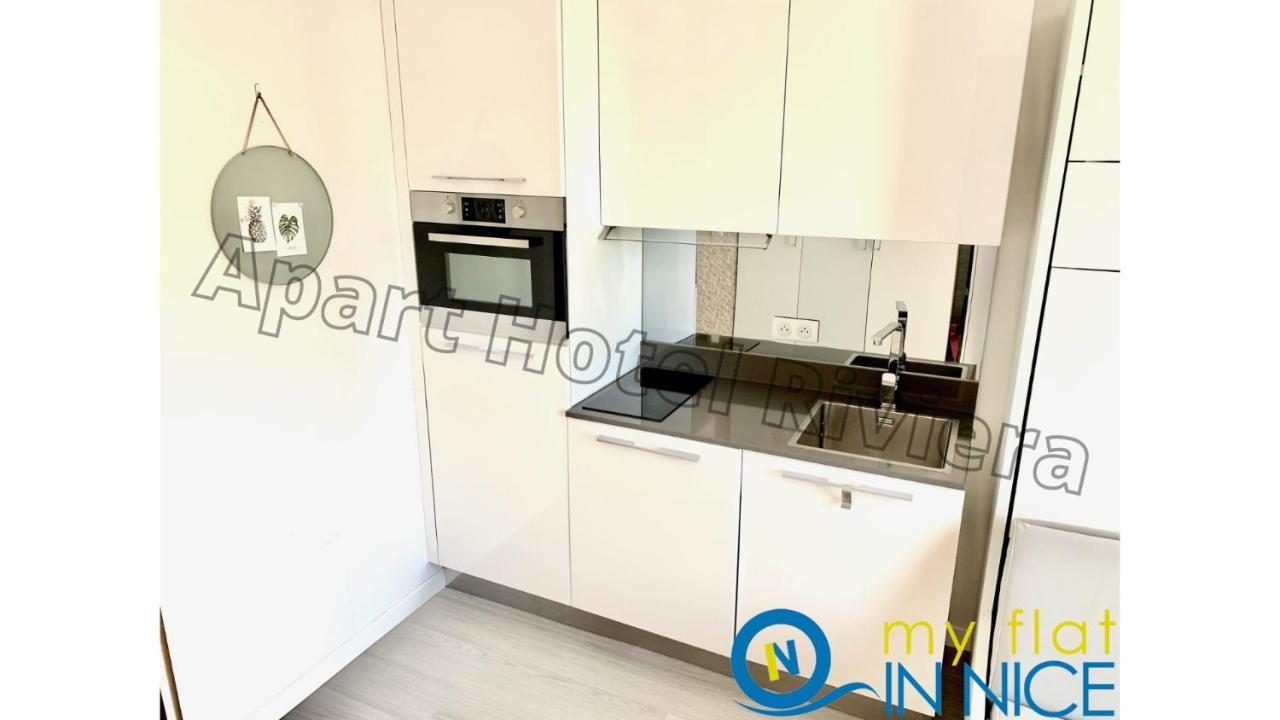 Aparthotel Riviera Nice Cote D'Azur - Old Town - Studio Ac - Sea View - 50M Promenade Des Anglais- La Maison Linda ภายนอก รูปภาพ
