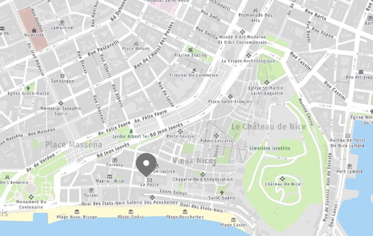 Aparthotel Riviera Nice Cote D'Azur - Old Town - Studio Ac - Sea View - 50M Promenade Des Anglais- La Maison Linda ภายนอก รูปภาพ