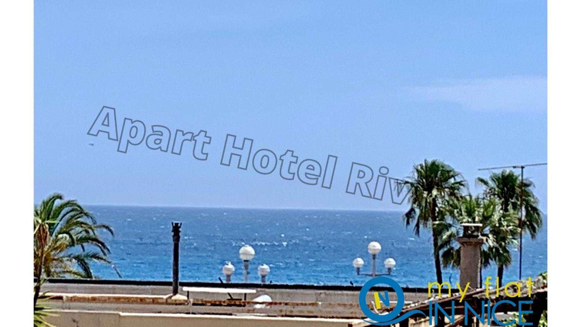Aparthotel Riviera Nice Cote D'Azur - Old Town - Studio Ac - Sea View - 50M Promenade Des Anglais- La Maison Linda ภายนอก รูปภาพ